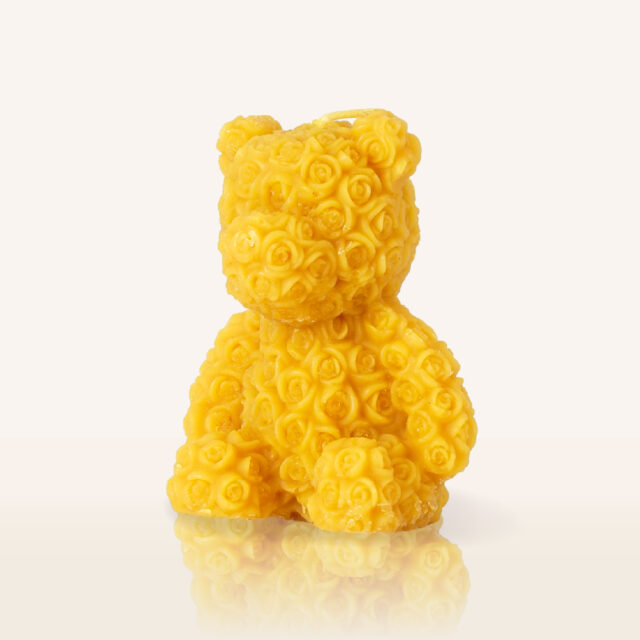 蜜蝋キャンドル クマ