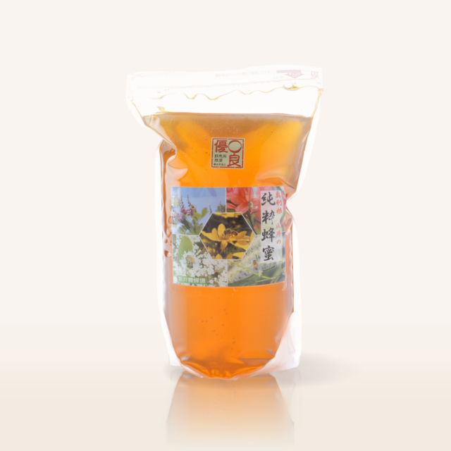 百花蜂蜜（国産）2.4kg　パック